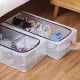Foldable Transparent Storage Box – Clear Organizer for Shoes, Clothes, Toys & Books - Home Organize's